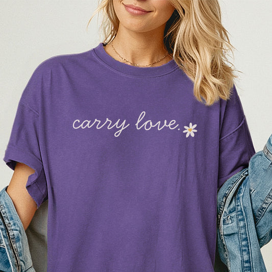 Carry Love - Men’s/Unisex Heavyweight Tee