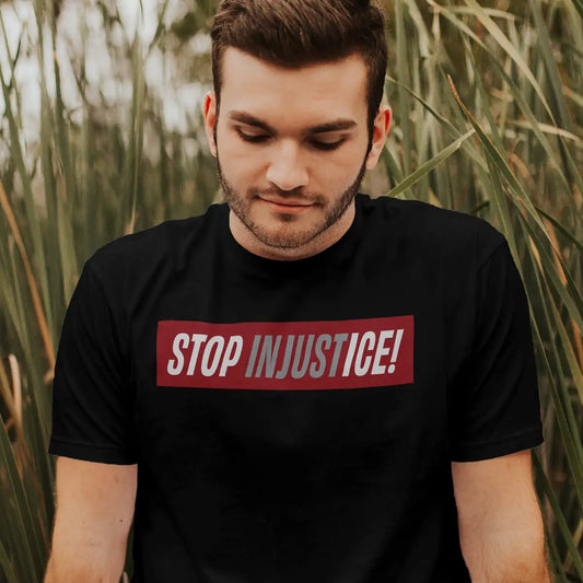 Stop Injustice - Men’s/Unisex Tee