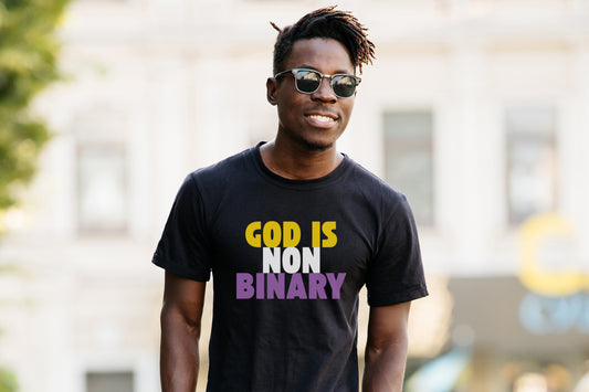 God is Nonbinary - Men’s/Unisex Tee