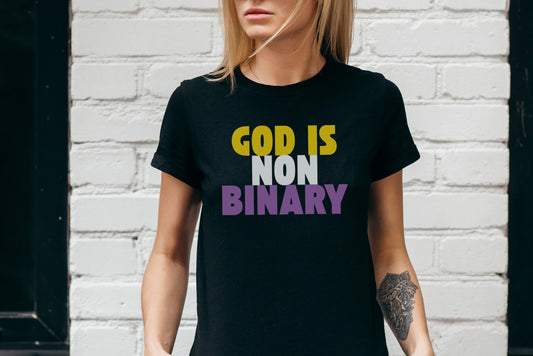 God is Nonbinary - Women’s Tee