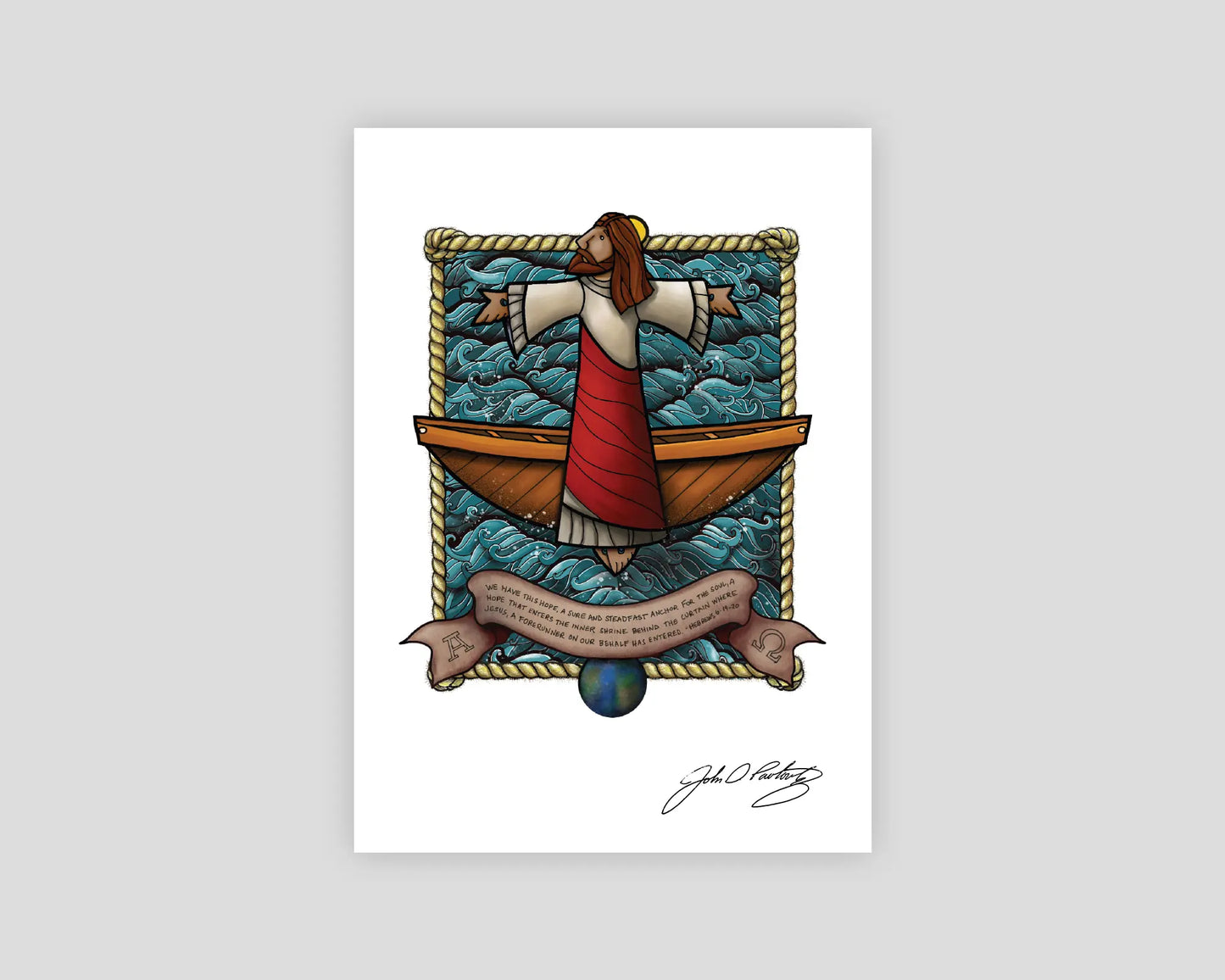 Anchor in the Storm - Art Print