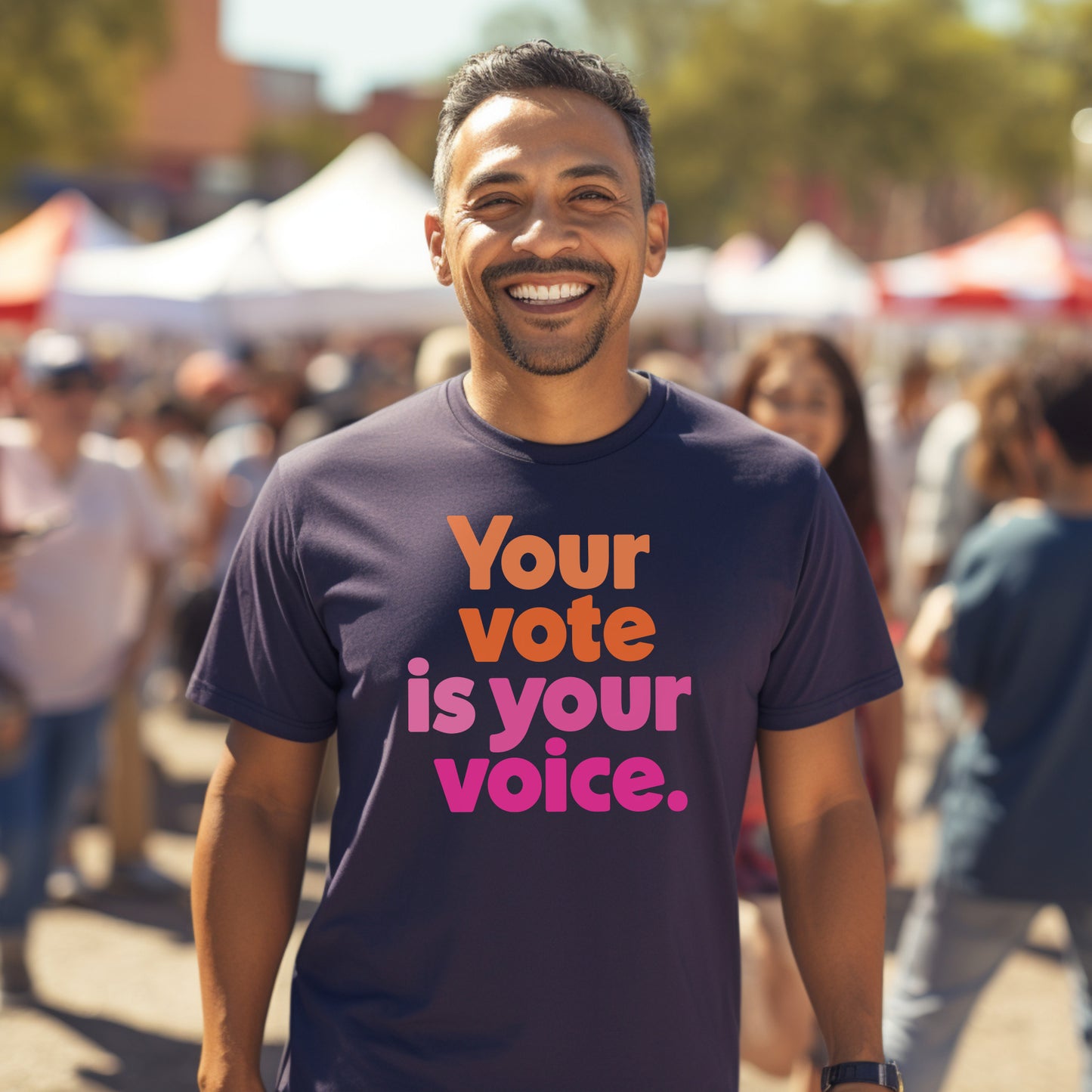 Your vote is your voice - Men’s/Unisex Tee