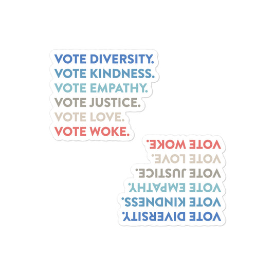 Voting Values - 2 Sticker Pack