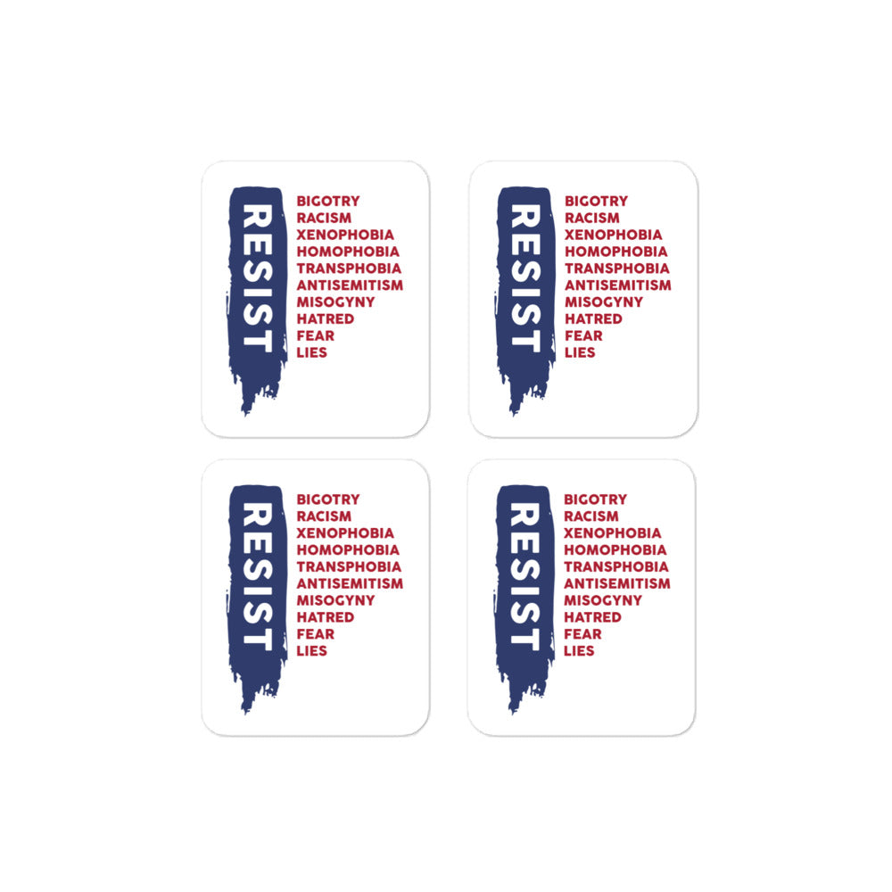 Resist - 4 Sticker Pack