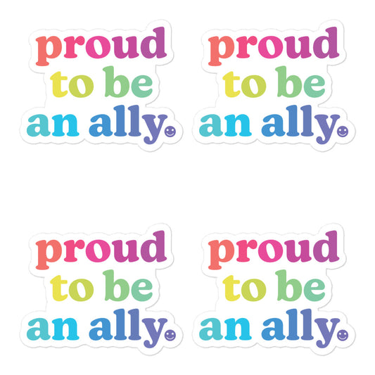 Proud to Be an Ally - 2 Sticker Pack