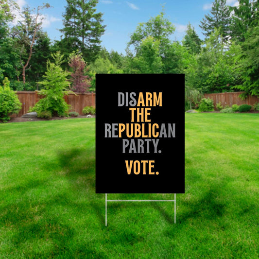 Arm the Public - Yard Sign