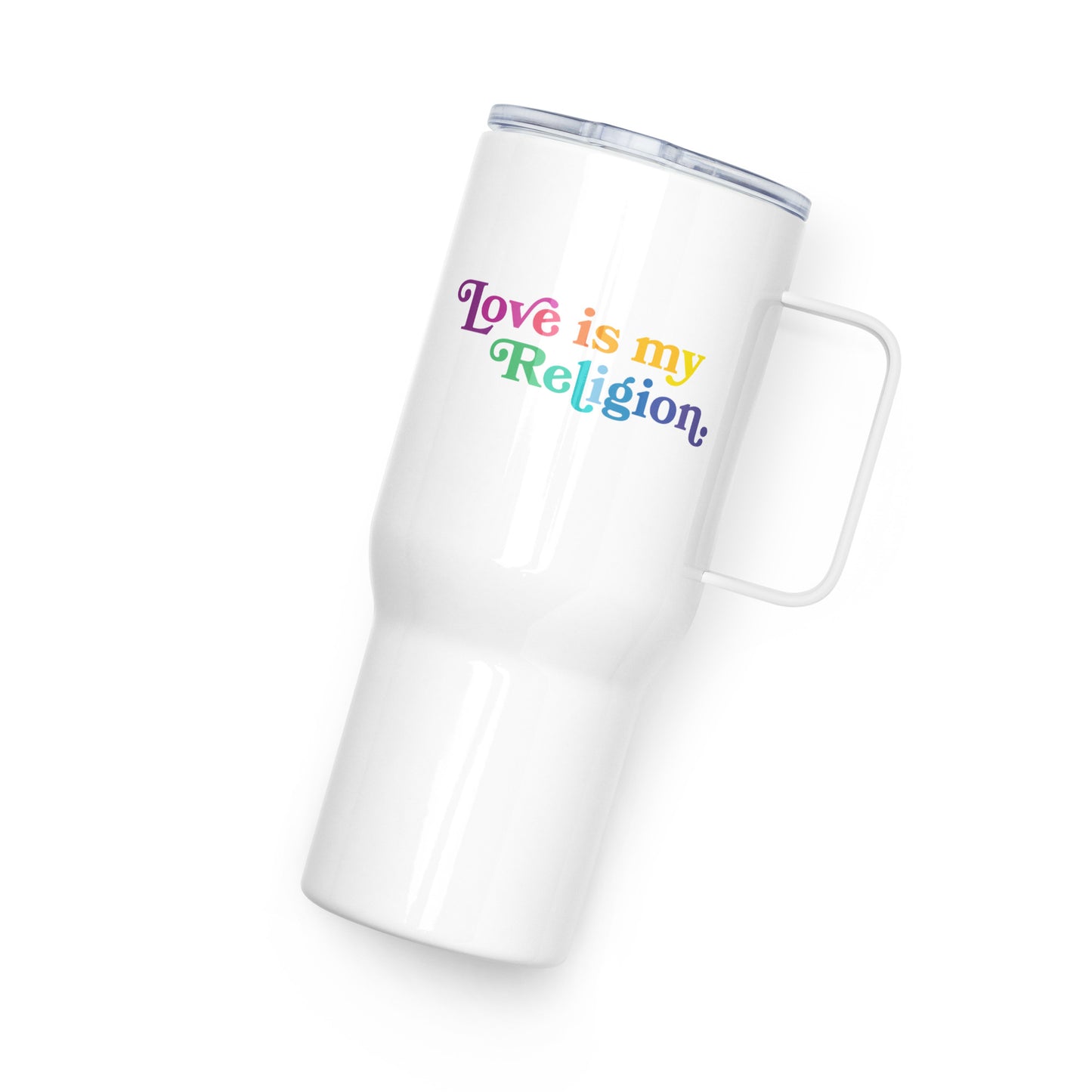 Love is My Religion - Travel Mug