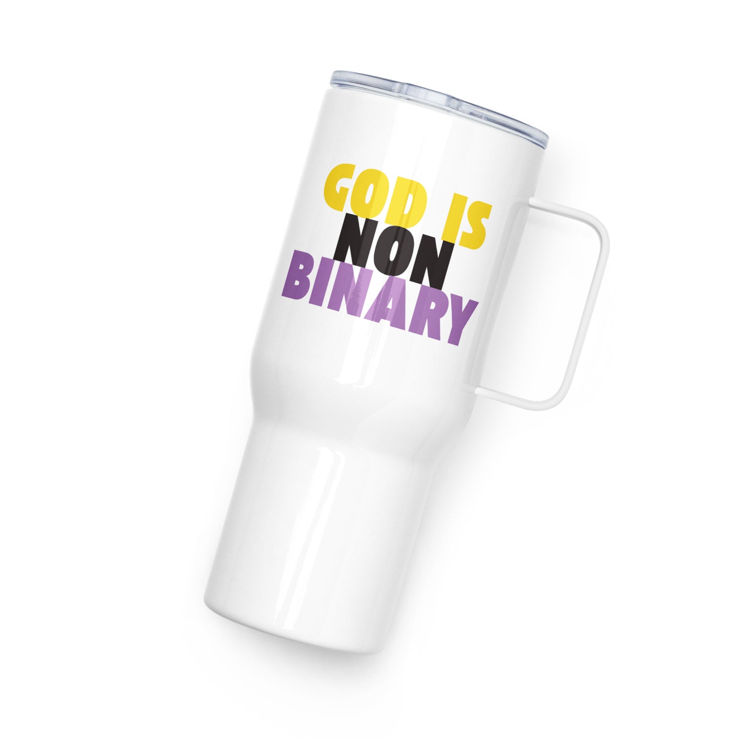 God is Nonbinary - Travel Mug