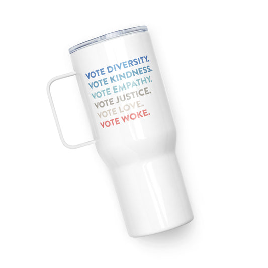 Voting Values - Travel Mug