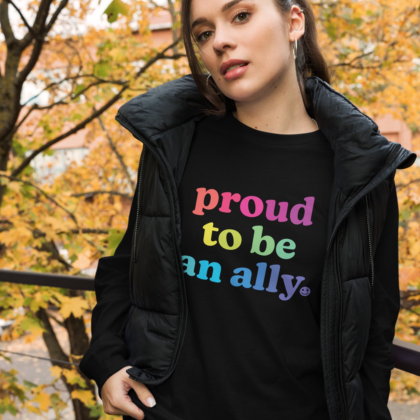 Proud to Be an Ally - Unisex Long Sleeve Shirt