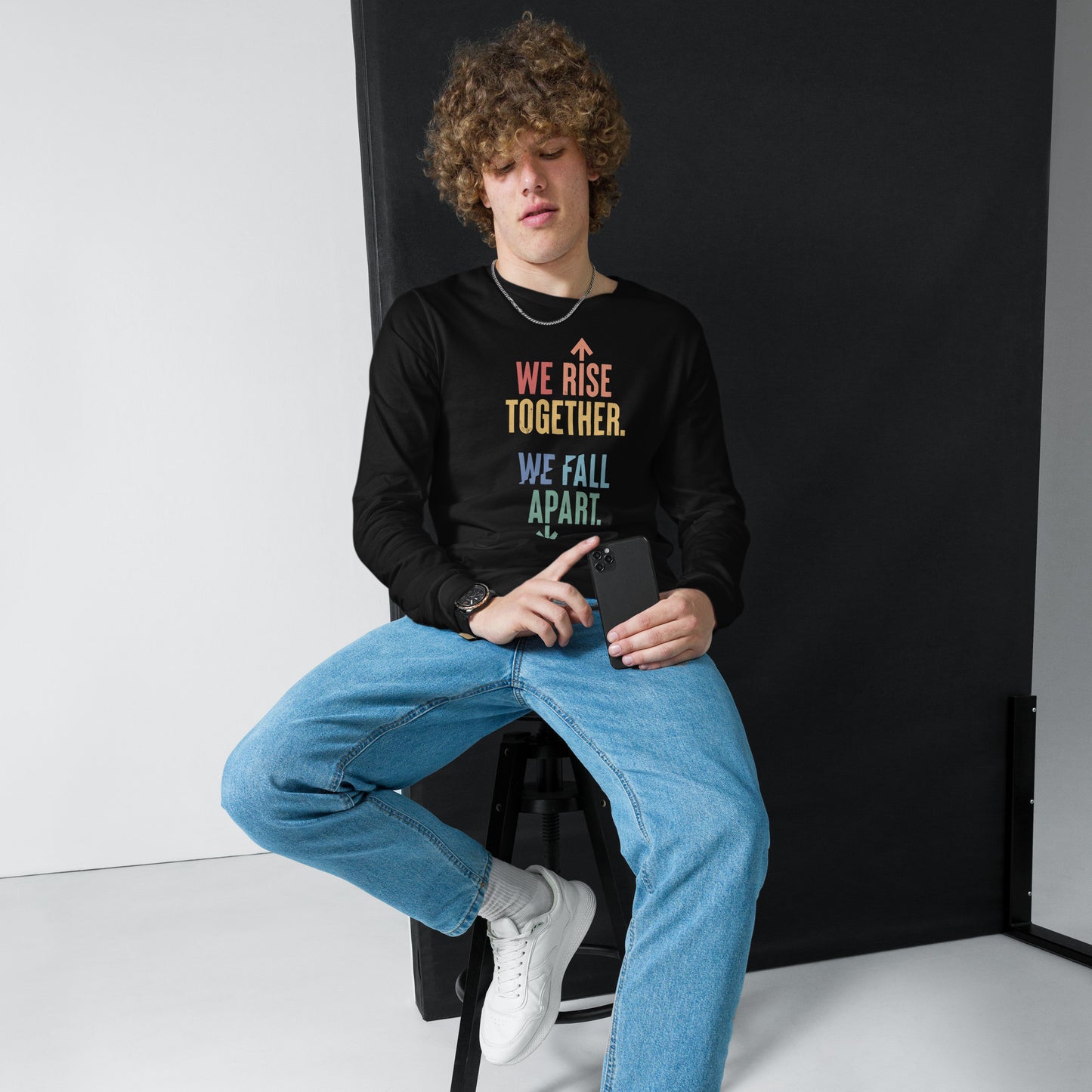 We Rise Together - Unisex Long Sleeve Shirt