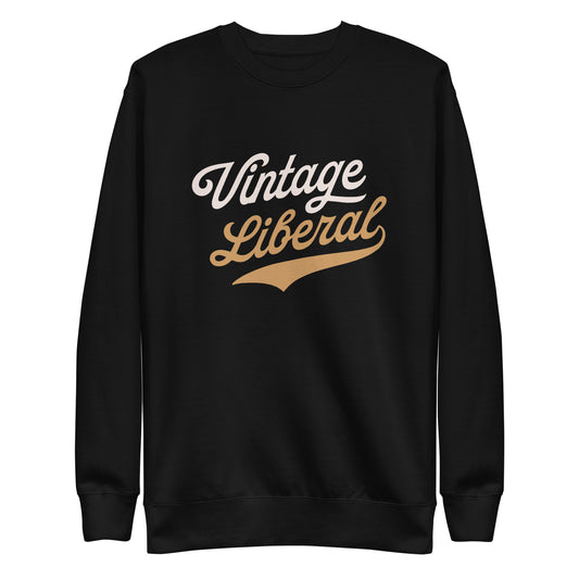 Vintage Liberal - Light Logo - Sweatshirt