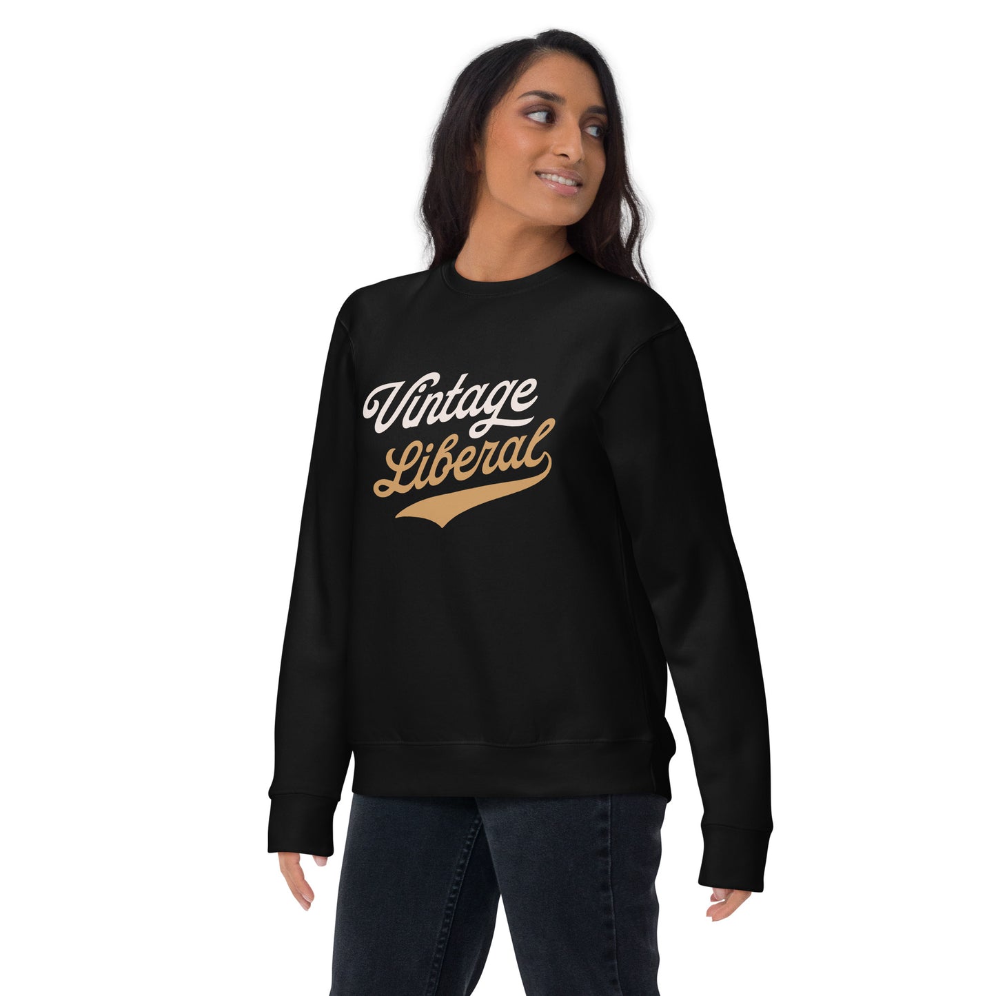 Vintage Liberal - Light Logo - Sweatshirt