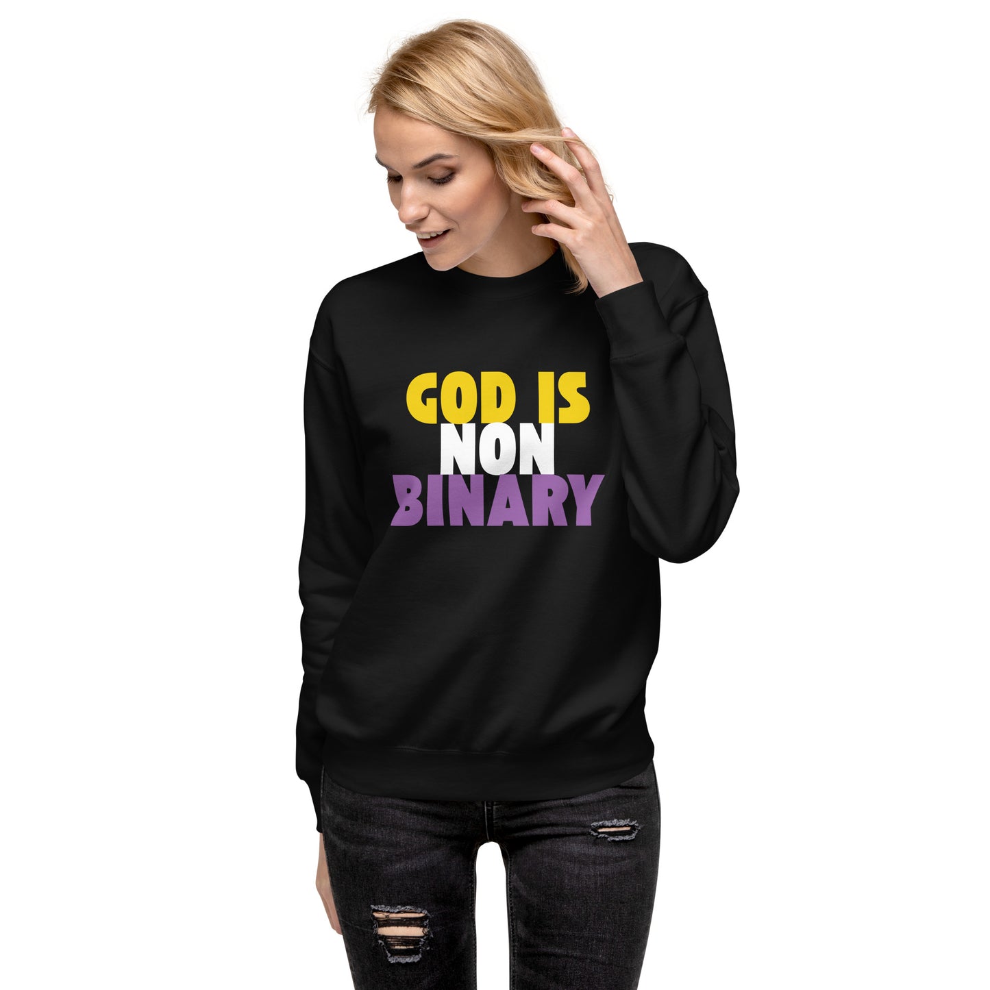 God is Nonbinary - Sweatshirt