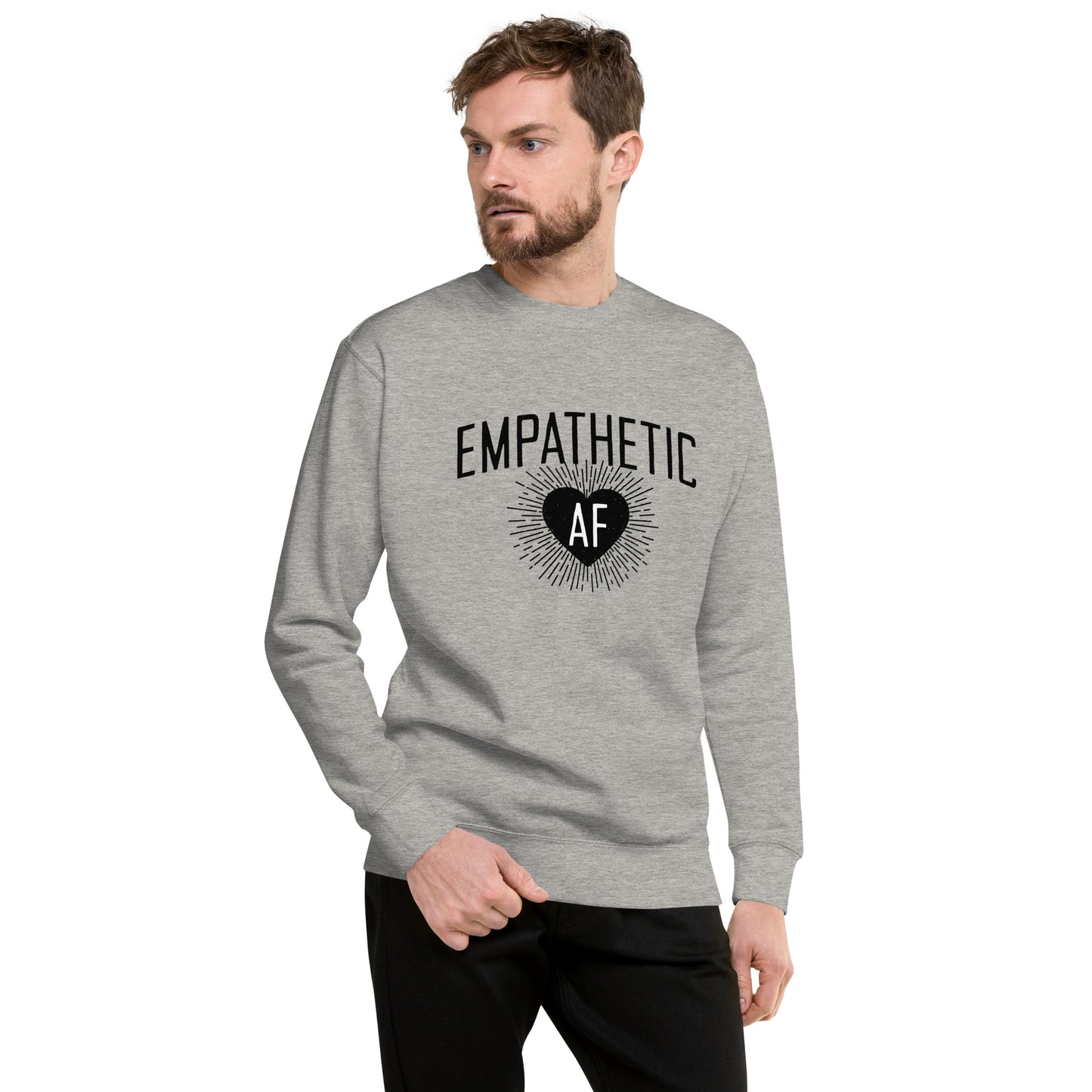 Empathetic AF - Dark Logo - Sweatshirt