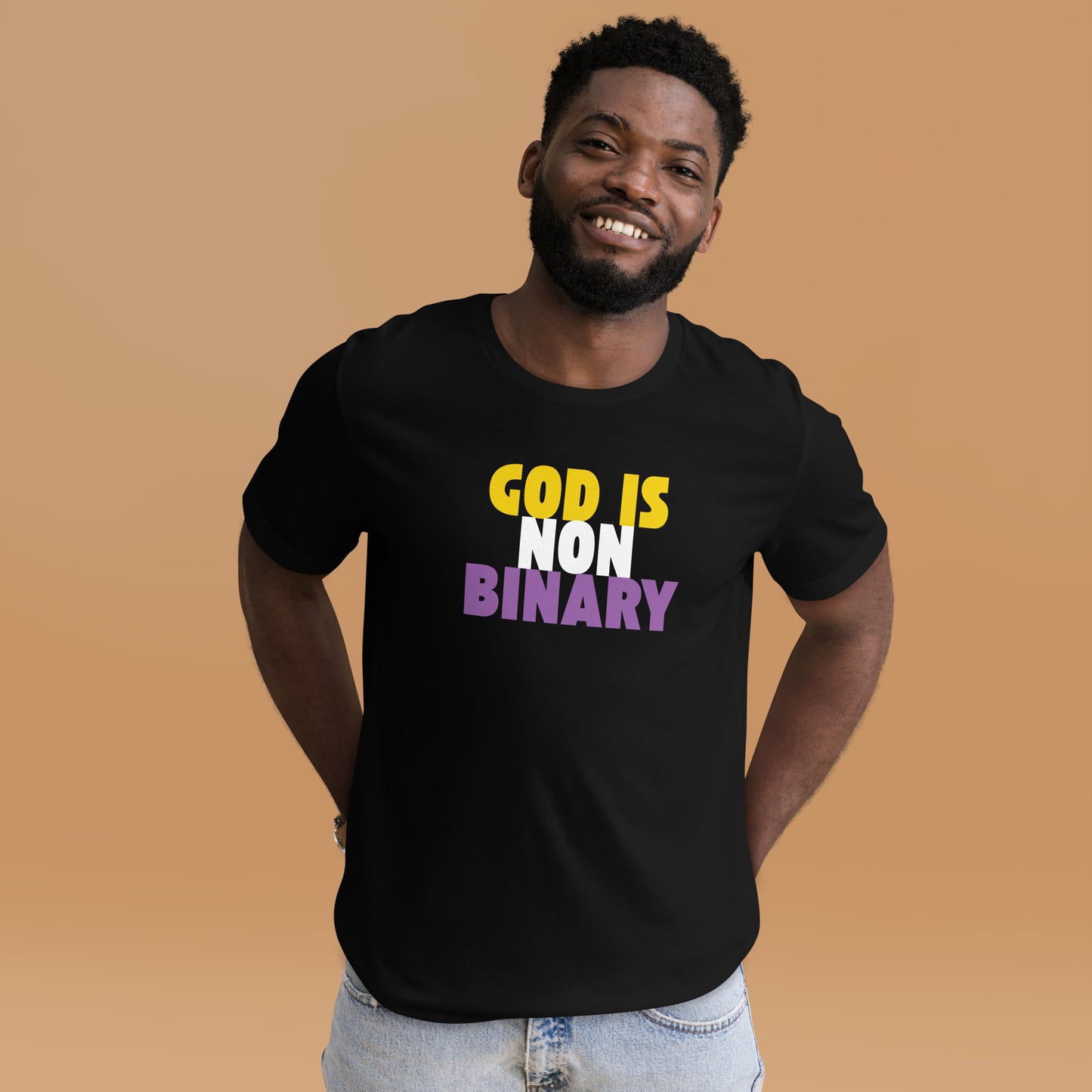 God is Nonbinary - Men’s/Unisex Tee