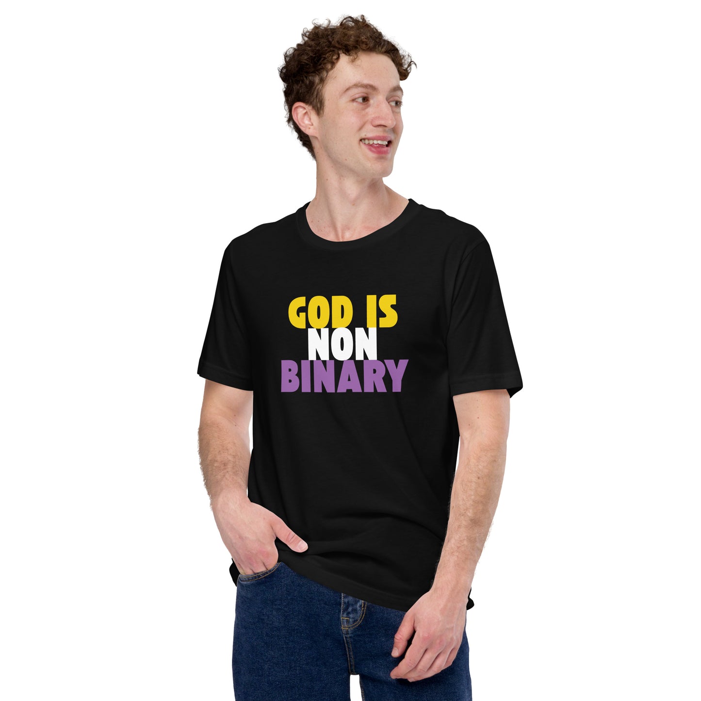 God is Nonbinary - Men’s/Unisex Tee