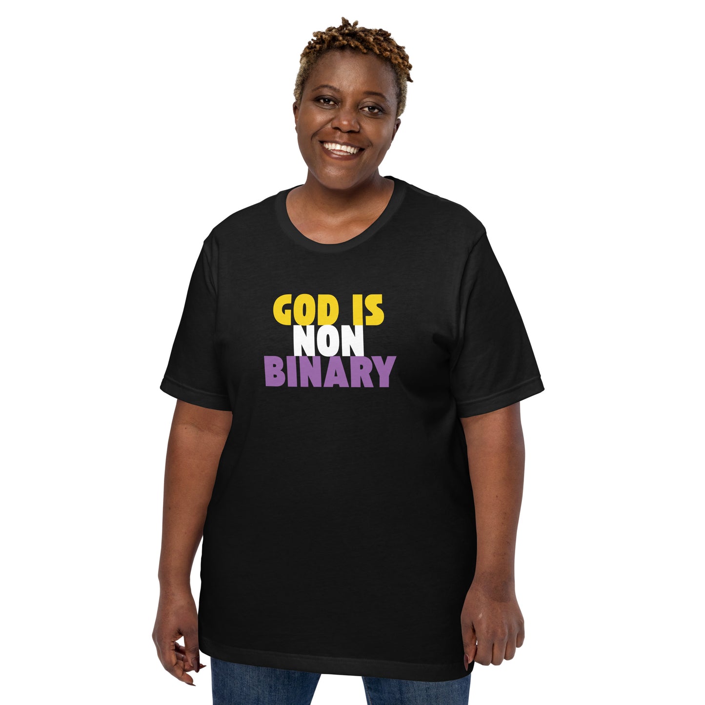 God is Nonbinary - Men’s/Unisex Tee