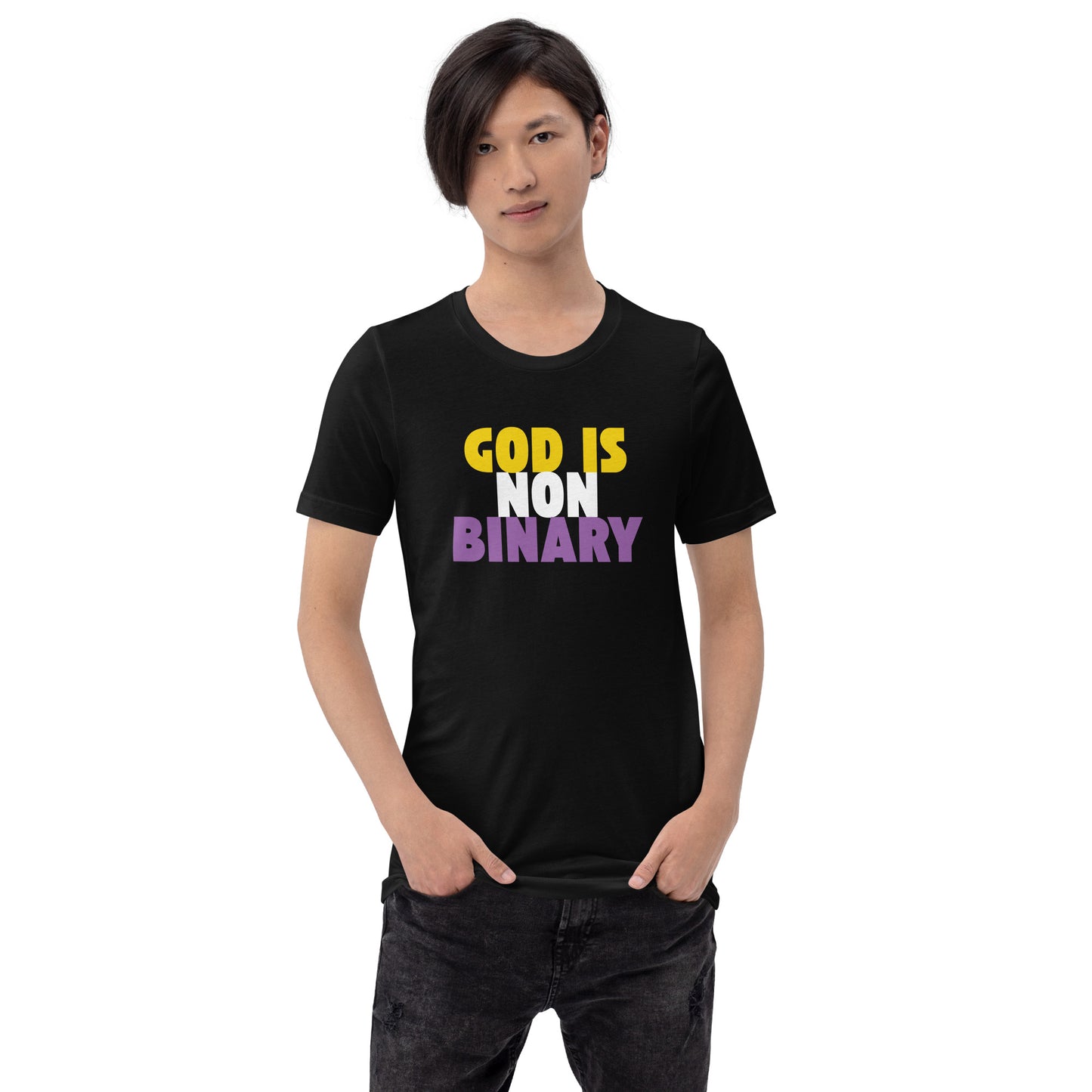God is Nonbinary - Men’s/Unisex Tee