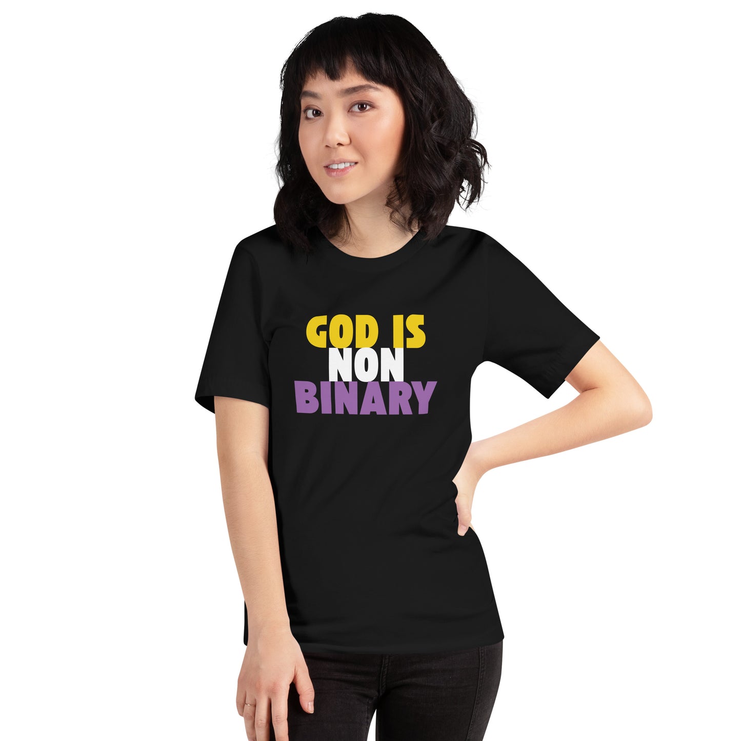 God is Nonbinary - Men’s/Unisex Tee