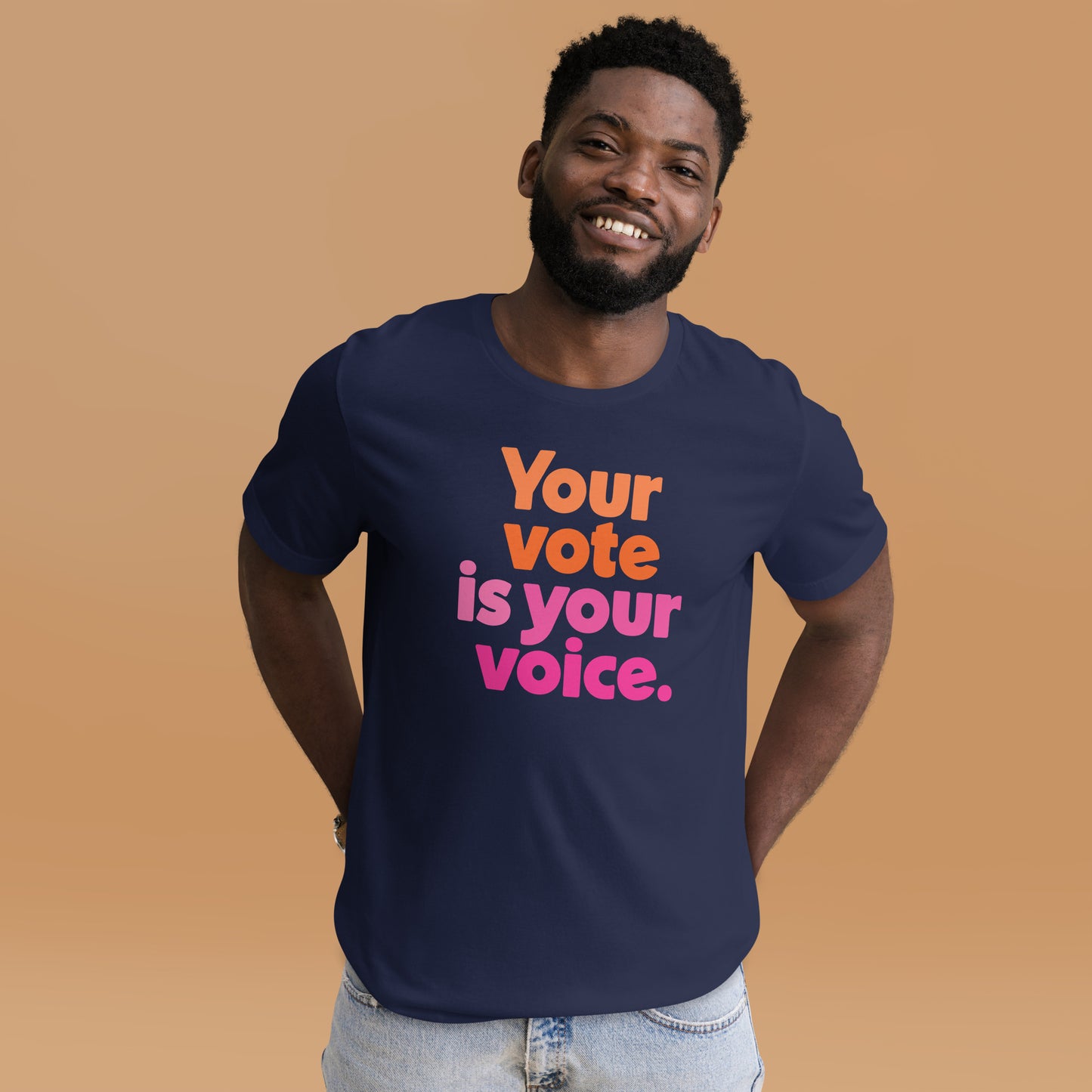 Your vote is your voice - Men’s/Unisex Tee