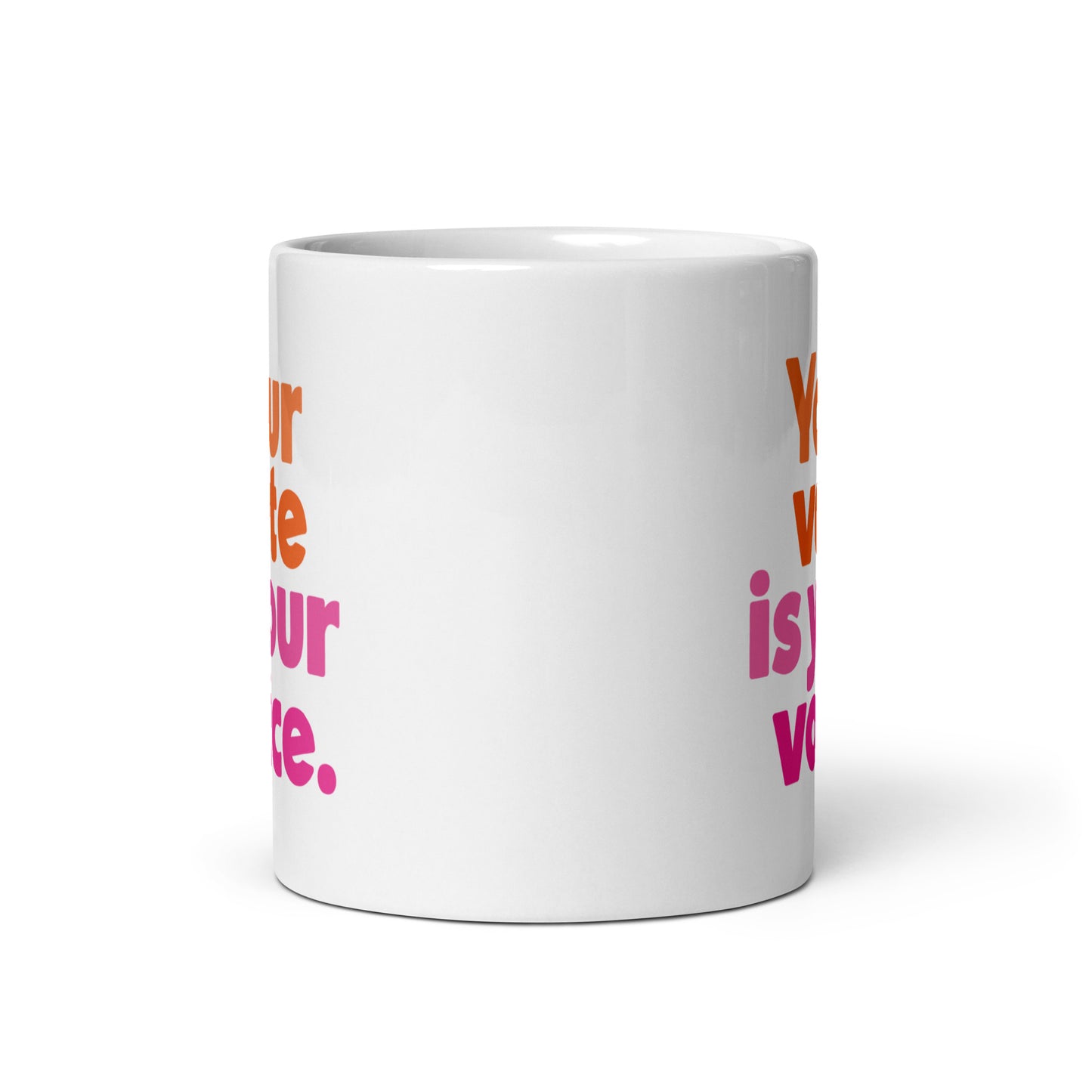 Your vote is your voice - Mug