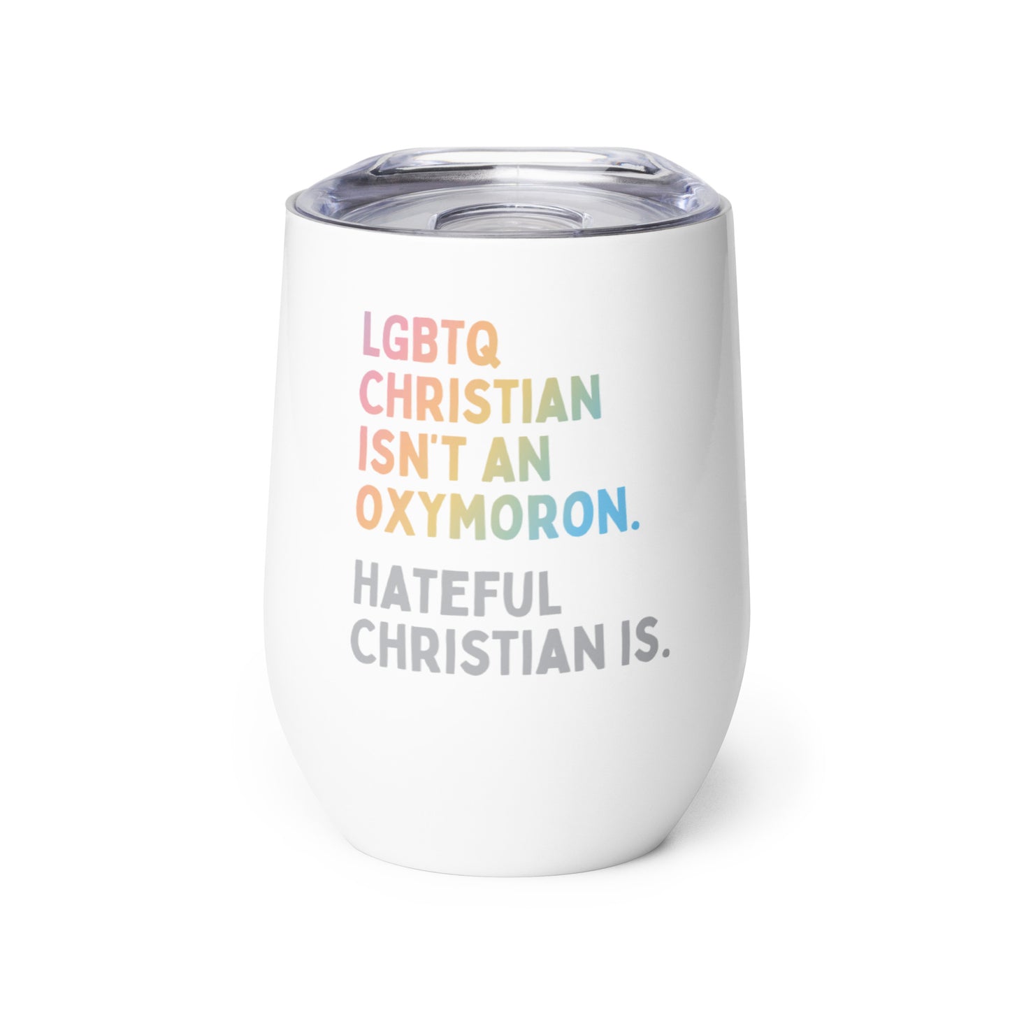 Oxymoron - Wine Tumbler