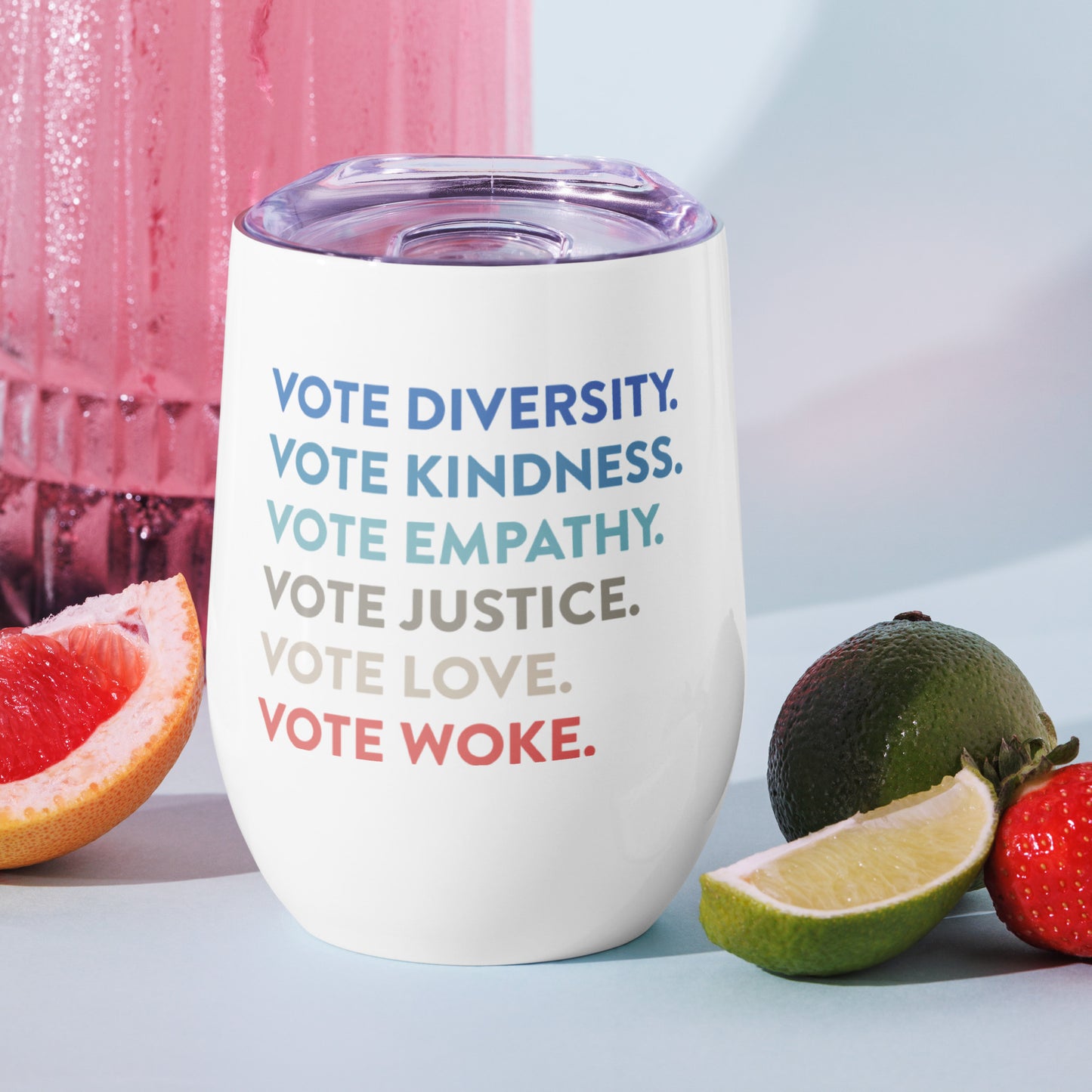 Voting Values - Wine Tumbler