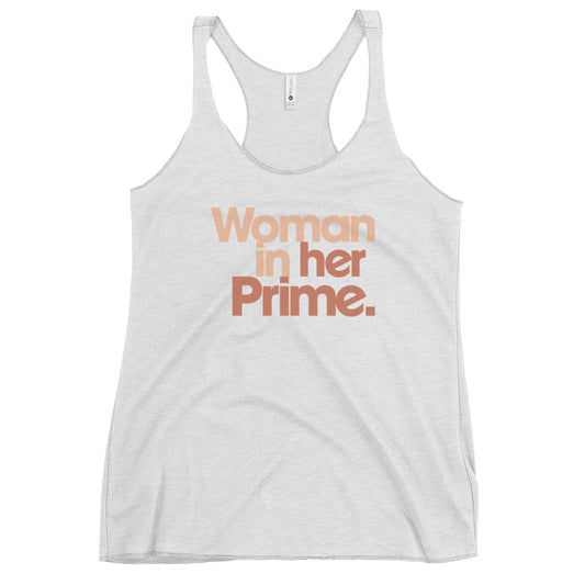 Woman in her Prime - Women's Racerback Tank