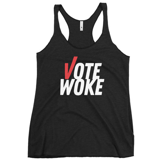 Vote Woke - Women's Racerback Tank