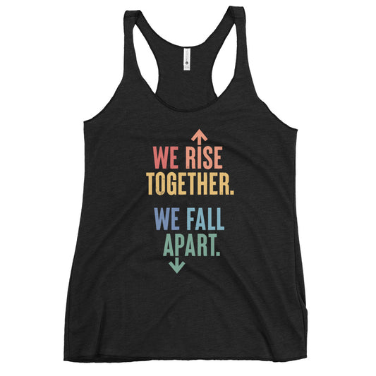 We Rise Together - Women's Racerback Tank