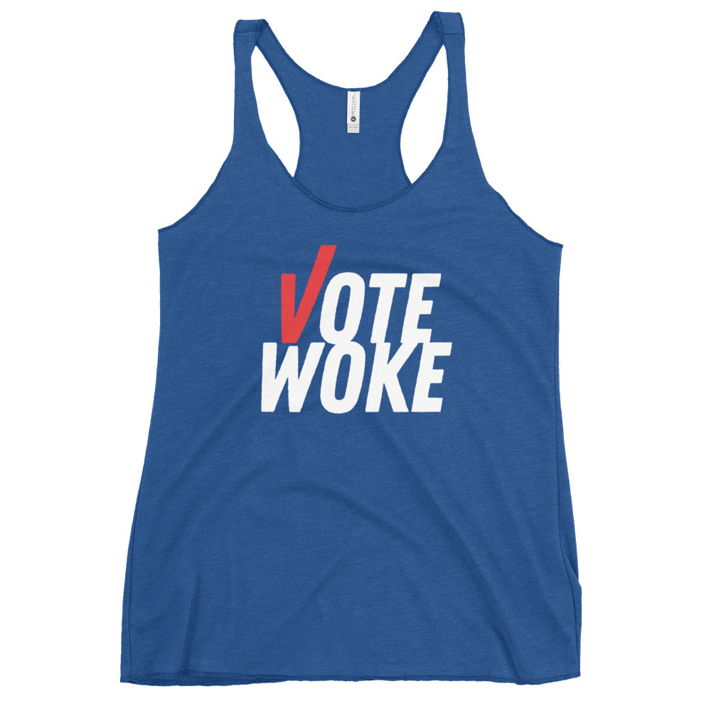 Vote Woke - Women's Racerback Tank