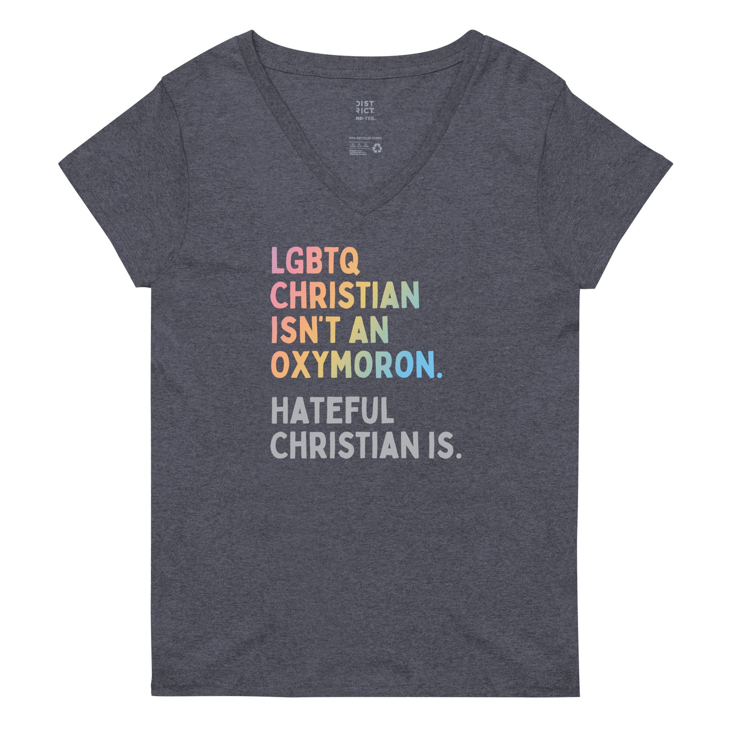 Oxymoron - Women’s V-Neck Tee