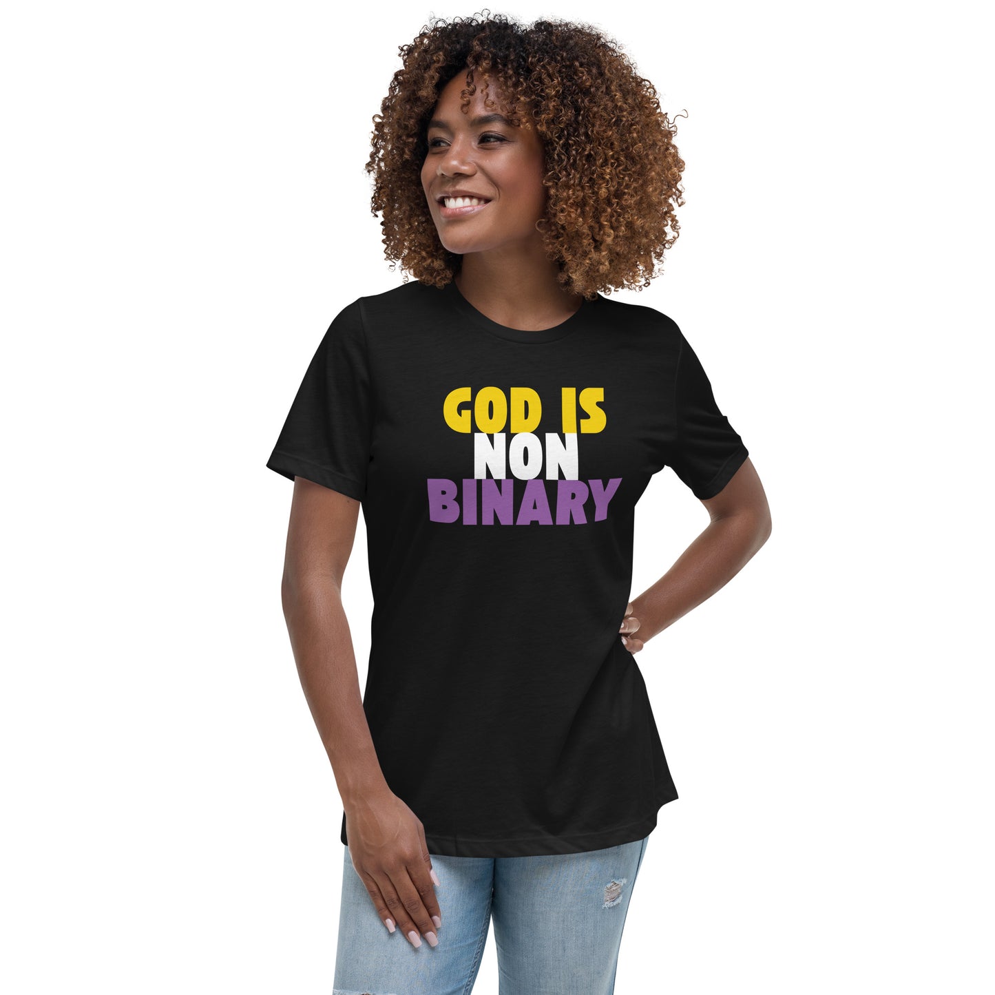 God is Nonbinary - Women’s Tee