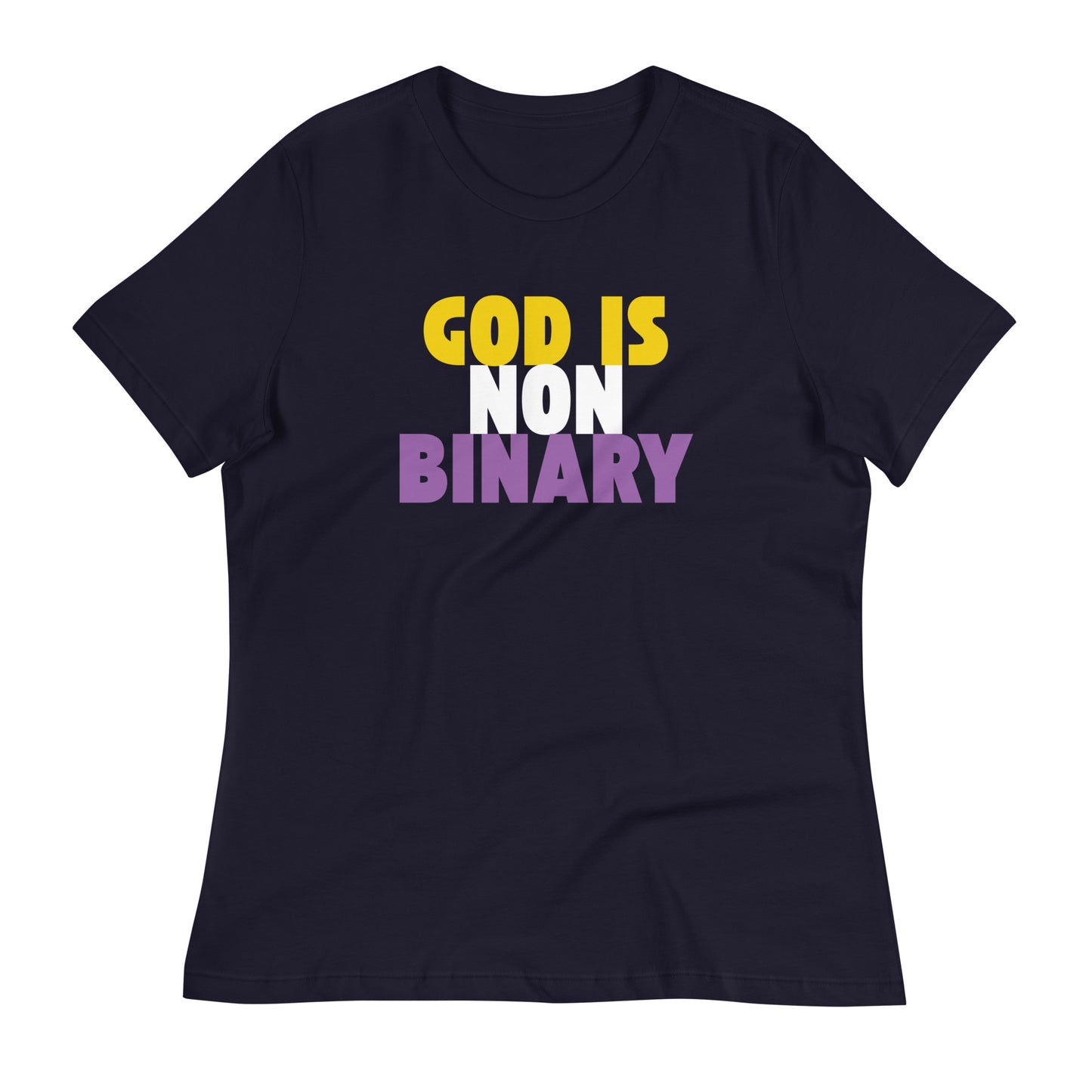 God is Nonbinary - Women’s Tee