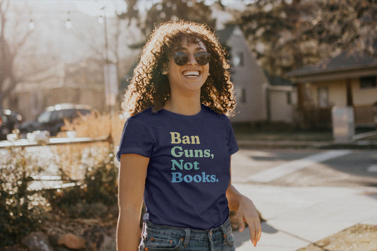 Ban Guns Not Books - Women’s Tee