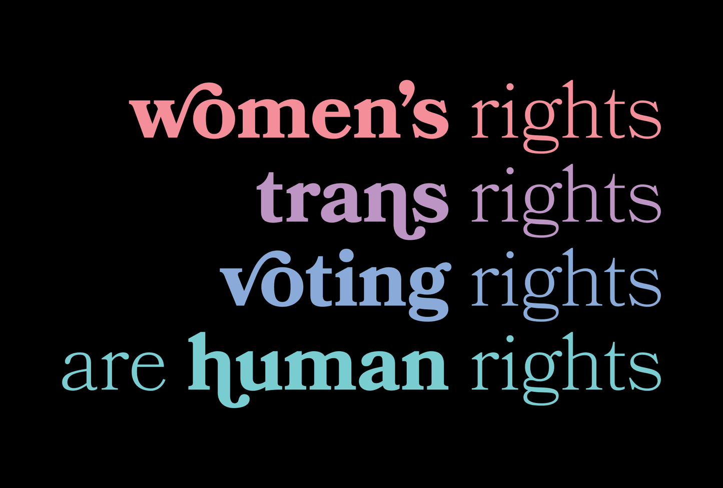 Human Rights - Hooded Sweatshirt