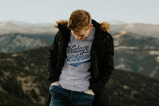 Vintage Liberal - Dark Logo - Men’s/Unisex Tee