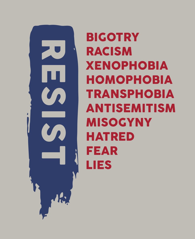 Resist - Unisex Long Sleeve Shirt