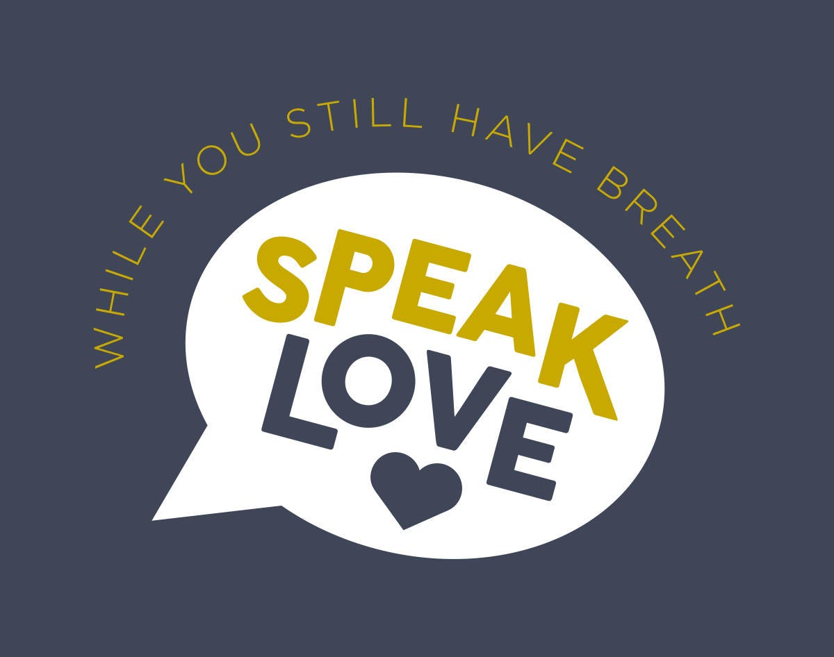 Speak Love - Men's/Unisex Tee