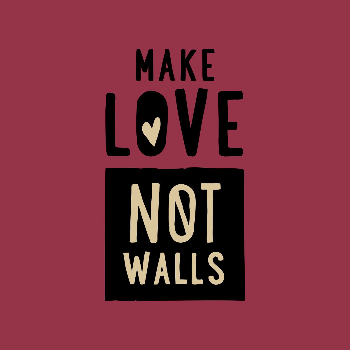 Make Love - Men's/Unisex Tee