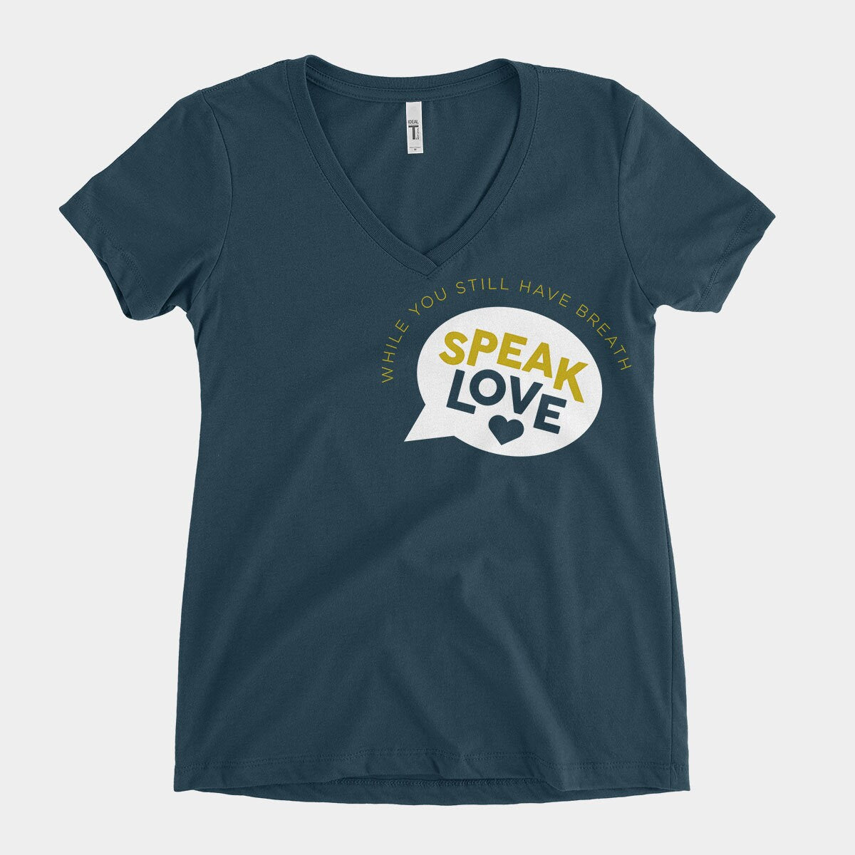 Speak Love - Women's V-Neck Tee