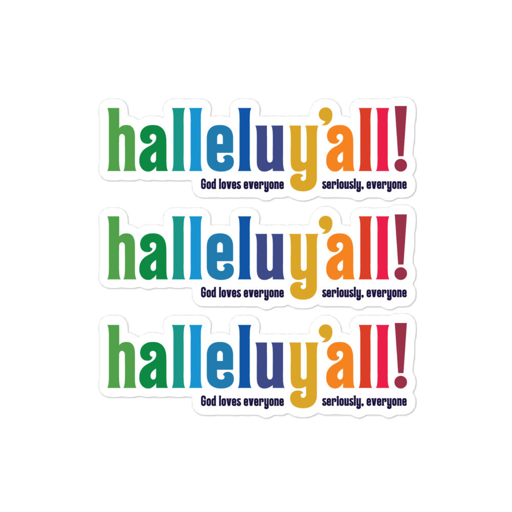 Halleluy’all - 3 Sticker Pack