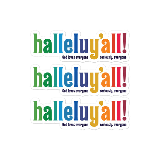 Halleluy’all - 3 Sticker Pack