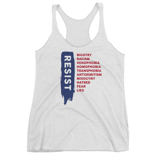 Resist - Women's Racerback Tank