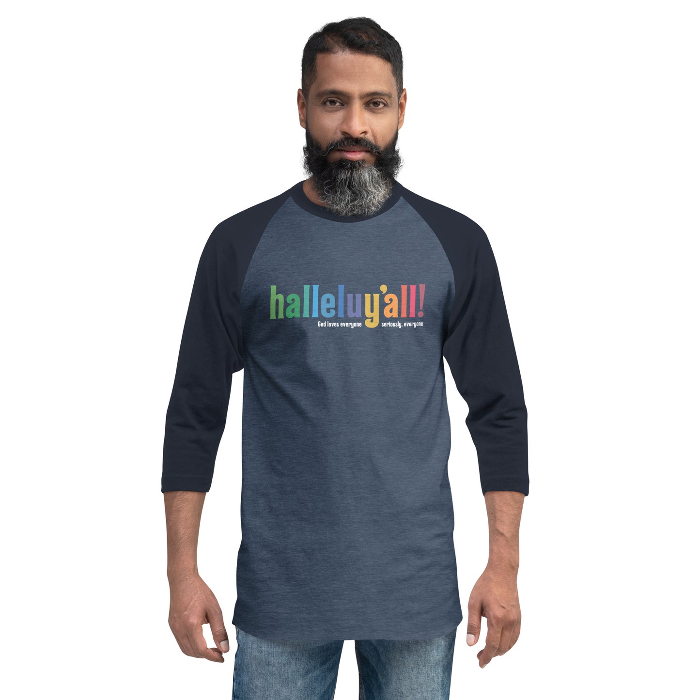 Halleluy’all - 3/4 Sleeve Shirt