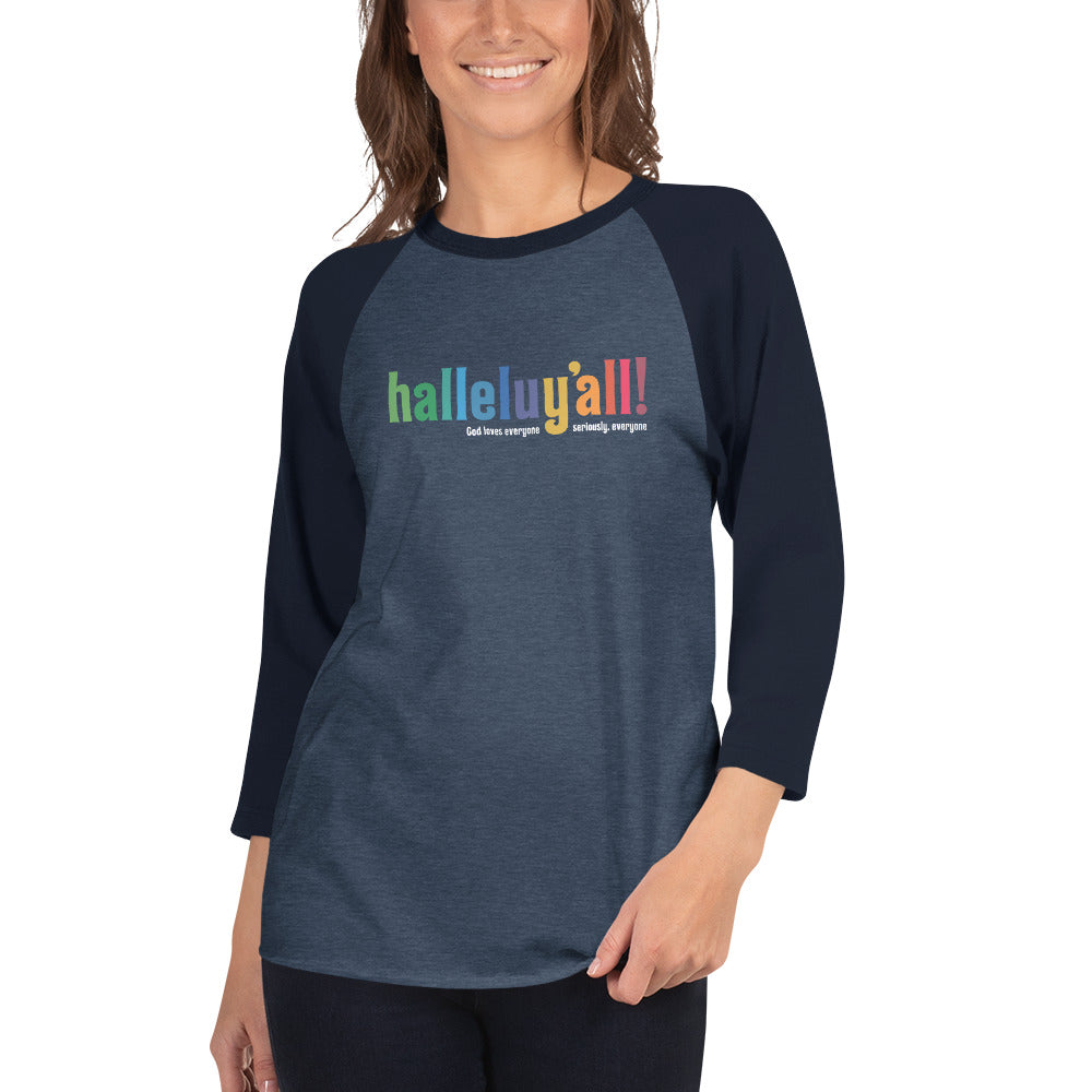 Halleluy’all - 3/4 Sleeve Shirt