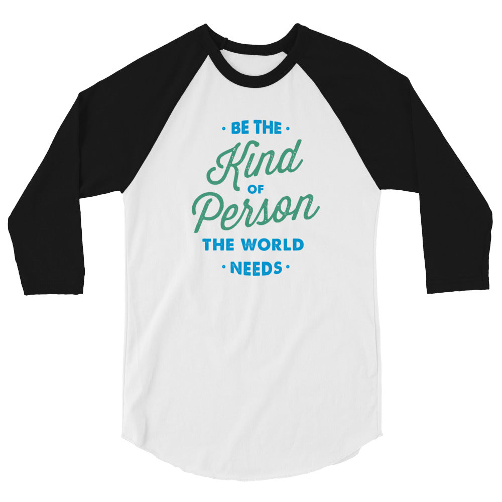 Kind Person - 3/4 Sleeve Shirt