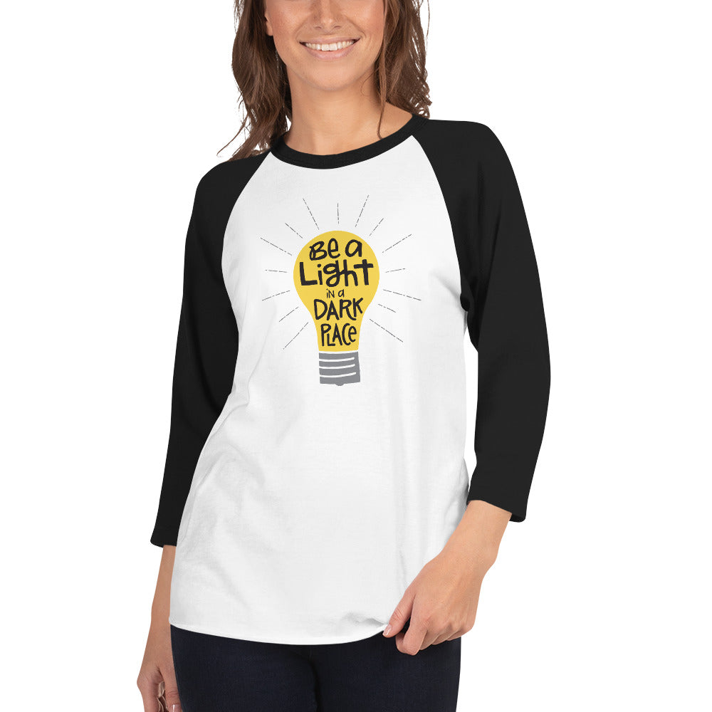 Be a Light - 3/4 Sleeve Shirt