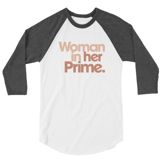 Woman in her Prime - 3/4 Sleeve Shirt